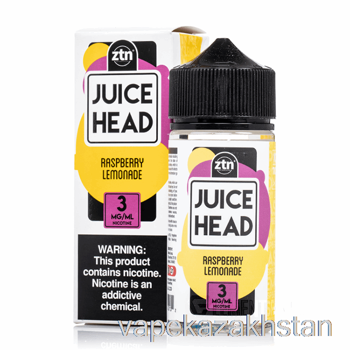 Vape Kazakhstan Raspberry Lemonade - Juice Head - 100mL 0mg